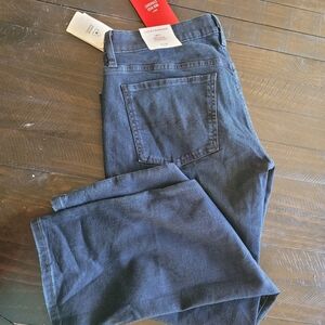 Lucky Brand Women's Navy Slim Straight Jeans